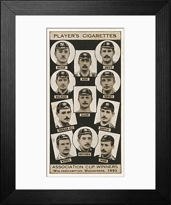 Framed Print : FA Cup winners - Wolverhampton Wanderers, 1893 Framed Print : FA Cup winners - Wolverhampton Wanderers, 1893