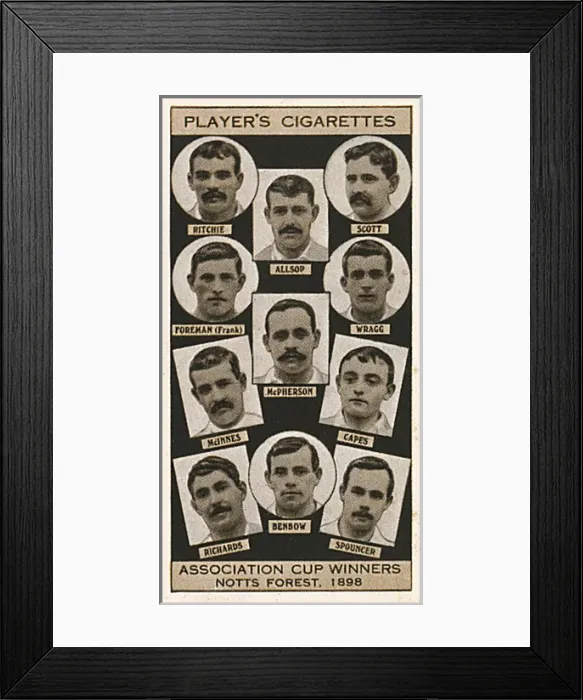 Framed Print : FA Cup winners - Notts Forest, 1898 Framed Print : FA Cup winners - Notts Forest, 1898