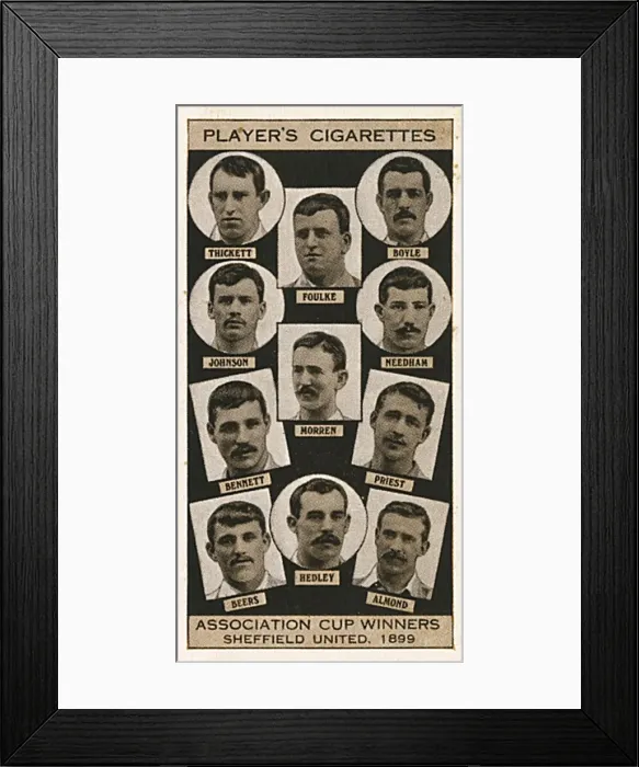 Framed Print : FA Cup winners - Sheffield United, 1899 Framed Print : FA Cup winners - Sheffield United, 1899