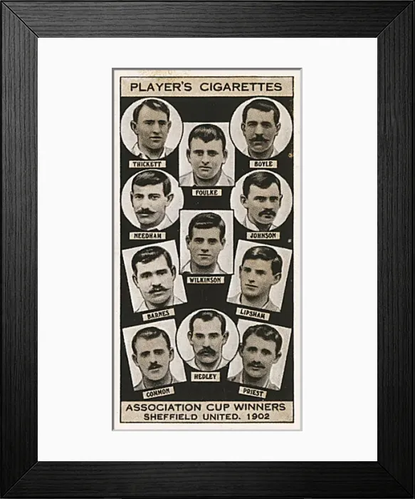 Framed Print : FA Cup winners - Sheffield United, 1902 Framed Print : FA Cup winners - Sheffield United, 1902