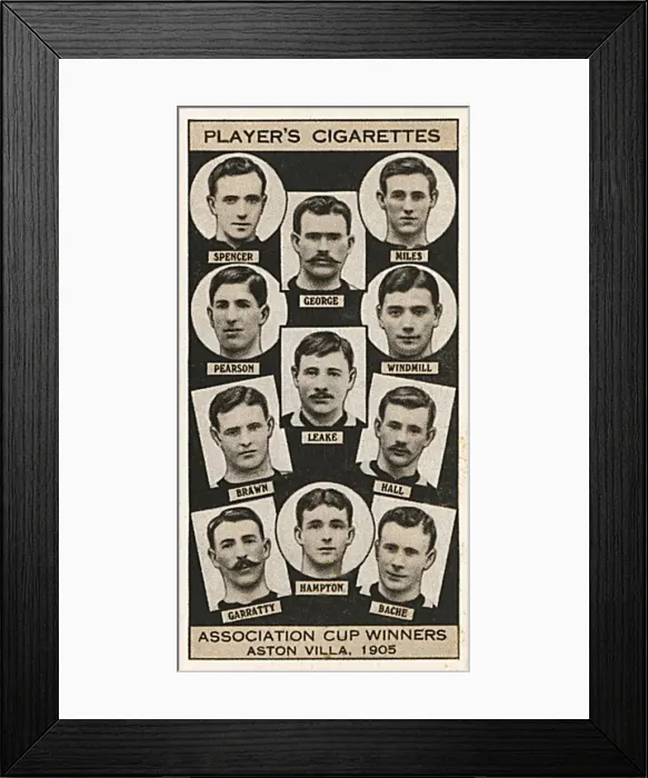 Framed Print : FA Cup winners - Aston Villa, 1905 Framed Print : FA Cup winners - Aston Villa, 1905
