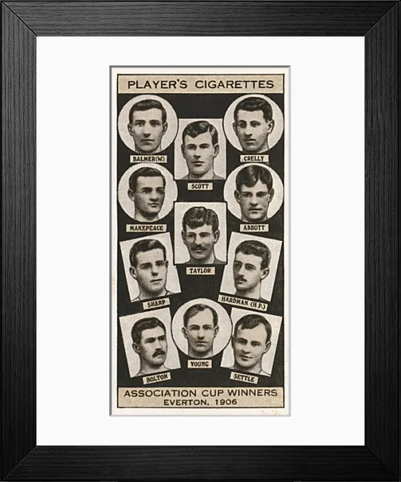 Framed Print : FA Cup winners - Everton, 1906 Framed Print : FA Cup winners - Everton, 1906