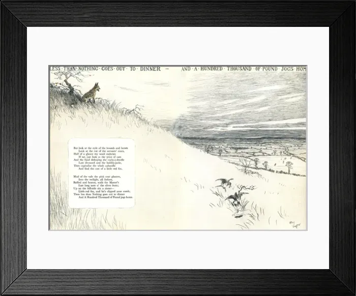 Framed Print : Illustration by Cecil Aldin, Forty Fine Ladies Framed Print : Illustration by Cecil Aldin, Forty Fine Ladies