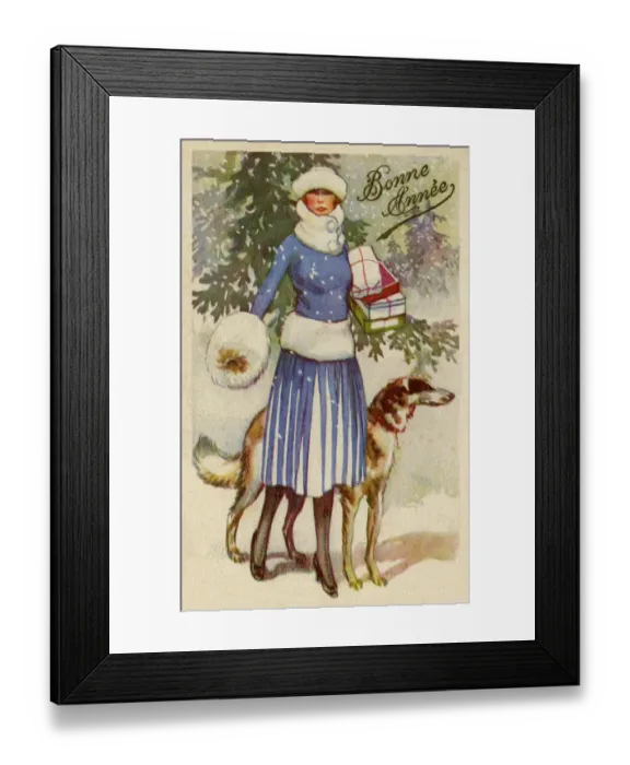 Framed Print : Fashionable woman Framed Print : Fashionable woman