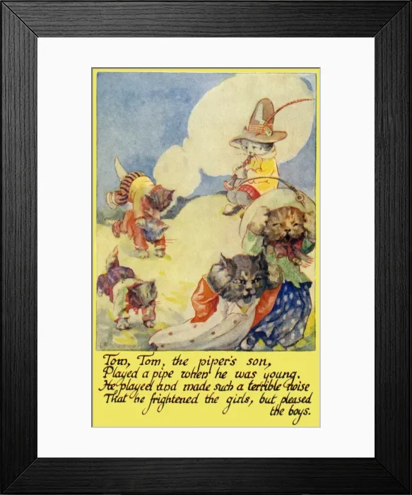 Framed Print : Tom Tom the pipers son Framed Print : Tom Tom the pipers son