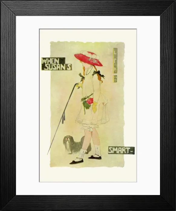 Framed Print : When Susans smart Framed Print : When Susans smart