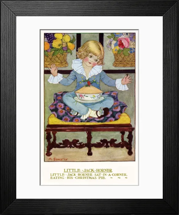 Framed Print : Little Jack Horner Framed Print : Little Jack Horner