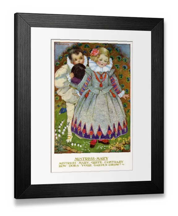 Framed Print : Mistress Mary Framed Print : Mistress Mary