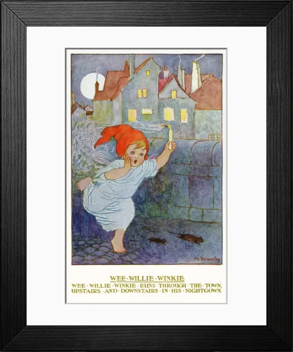 Framed Print : Wee Willie Winkie Framed Print : Wee Willie Winkie