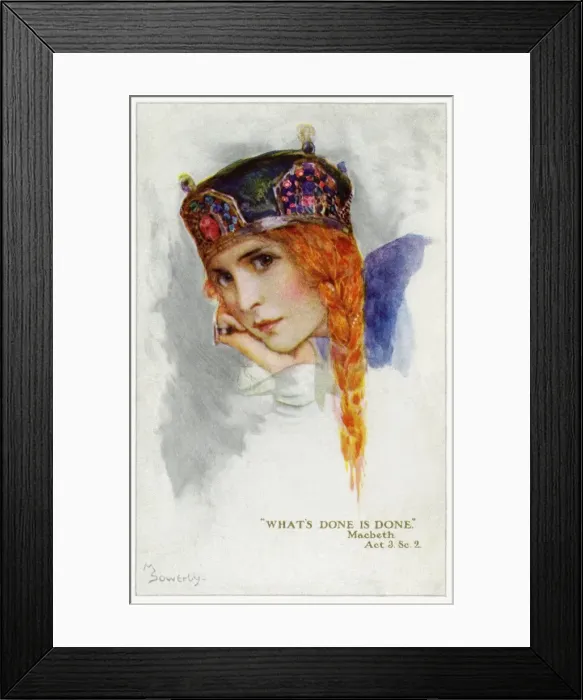 Framed Print : Lady Macbeth Framed Print : Lady Macbeth