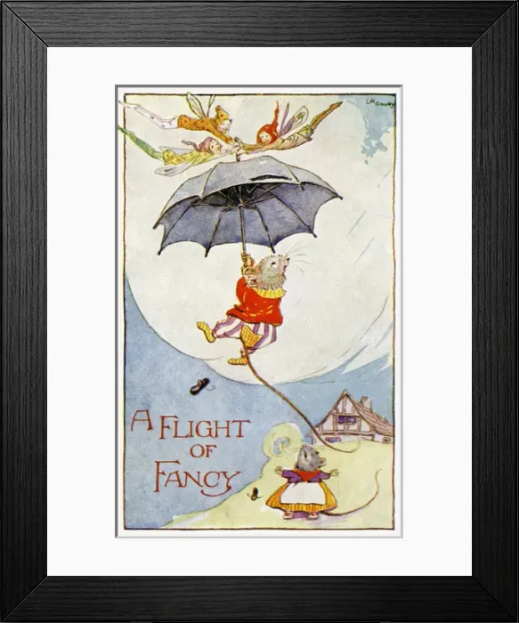 Framed Print : A flight of fance Framed Print : A flight of fance