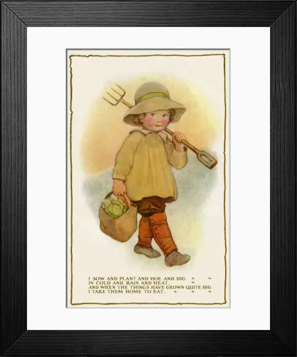 Framed Print : Young farm boy Framed Print : Young farm boy