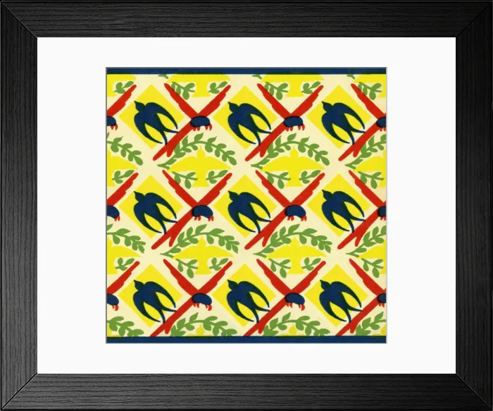 Framed Print : A pattern of birds Framed Print : A pattern of birds