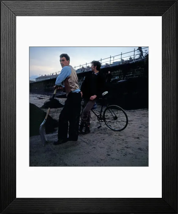 Framed Print : The Waistcoat. Hartlepool Beach 1970s Framed Print : The Waistcoat. Hartlepool Beach 1970s