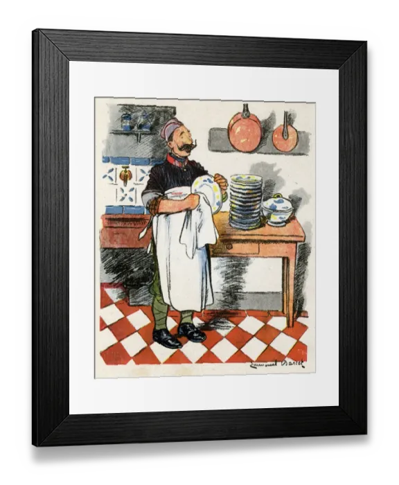 Framed Print : Cartoon, Ordinance, WW1