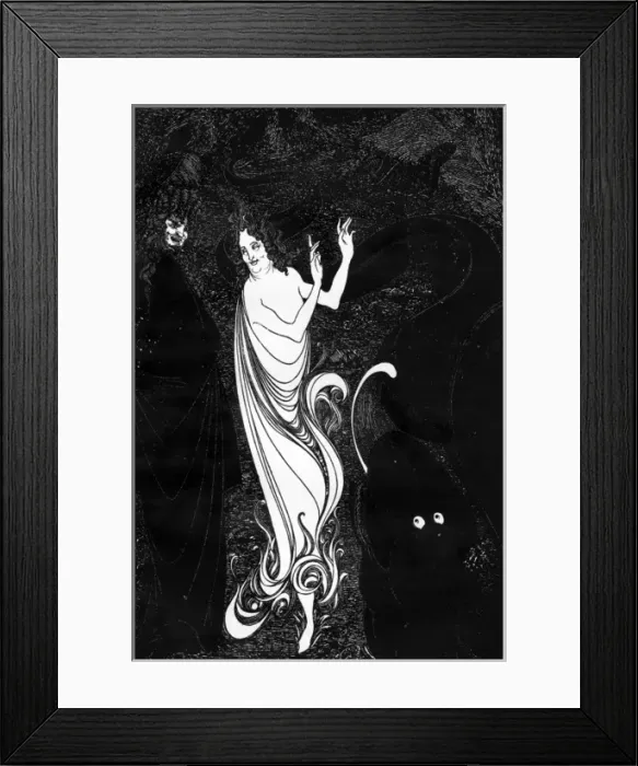 Framed Print : Das Rheingold, Under the Hill, Beardsley Framed Print : Das Rheingold, Under the Hill, Beardsley