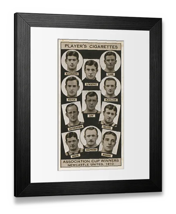 Framed Print : FA Cup winners - Newcastle United, 1910 Framed Print : FA Cup winners - Newcastle United, 1910