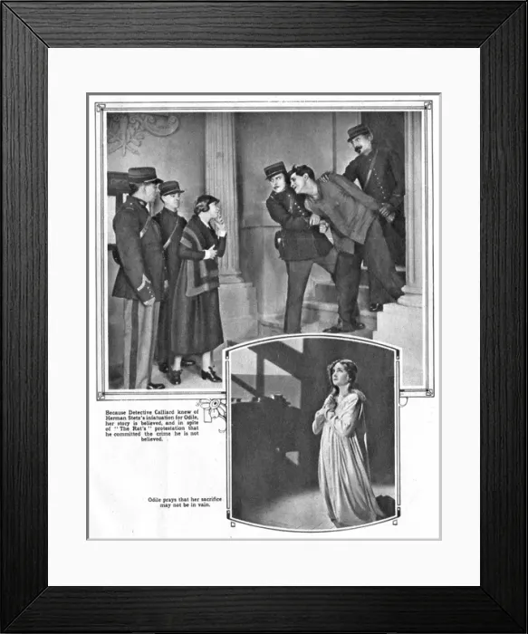 Framed Print : Scenes from The Rat (1925) Framed Print : Scenes from The Rat (1925)