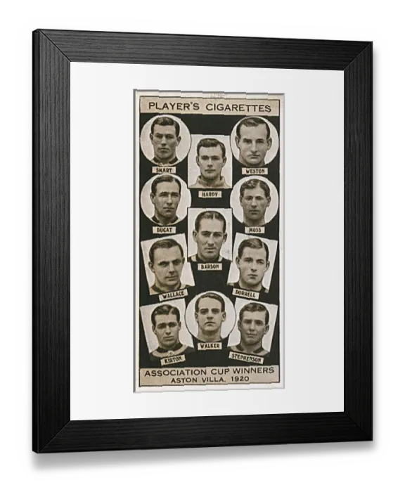 Framed Print : FA Cup winners - Aston Villa, 1920 Framed Print : FA Cup winners - Aston Villa, 1920