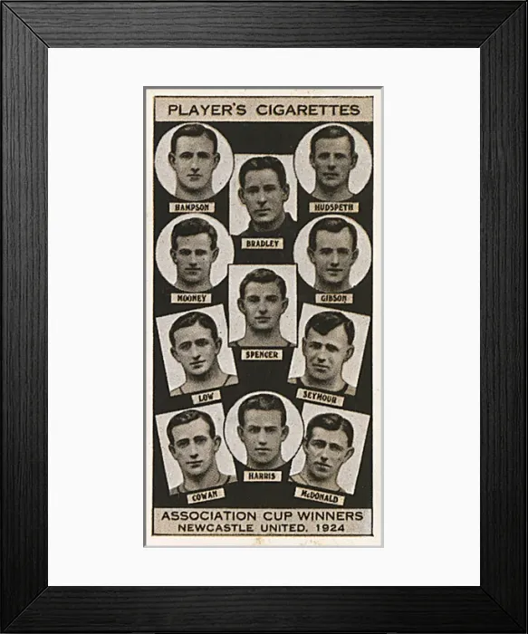 Framed Print : FA Cup winners - Newcastle United, 1924 Framed Print : FA Cup winners - Newcastle United, 1924