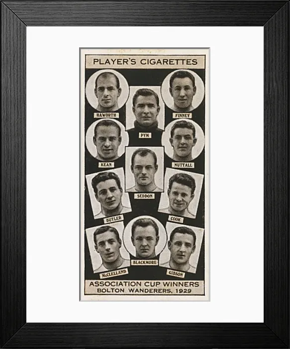 Framed Print : FA Cup winners - Bolton Wanderers, 1929 Framed Print : FA Cup winners - Bolton Wanderers, 1929