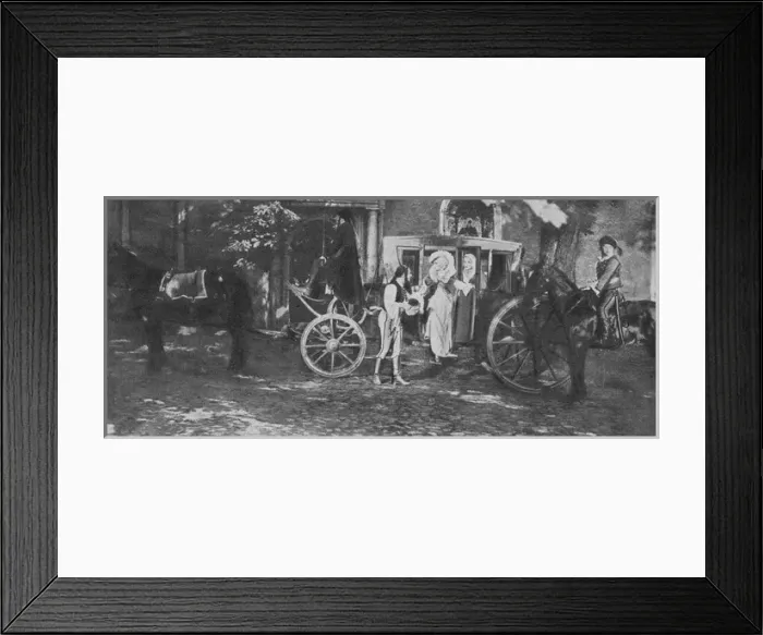 Framed Print : A scene from The Second Kiss or The Ring of the Empress (193