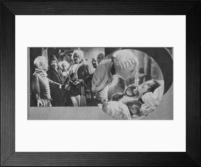 Framed Print : Scenes from The Second Kiss or The Ring of the Empress (1930