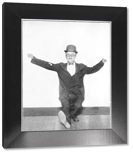 The eccentric dancer Hal Sherman in the Piccadilly Revels, L