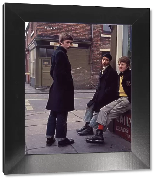 Ulla Street Boot Boys. Middlesbrough 1970s