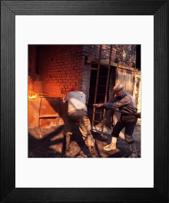 Framed Print : Browns Foundry 13. Stockton on Tees 1970ss Framed Print : Browns Foundry 13. Stockton on Tees 1970ss