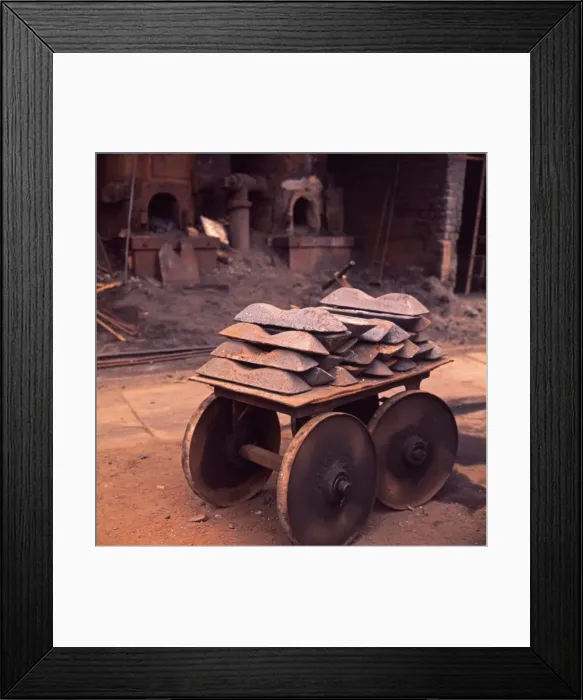 Framed Print : Browns Foundry 10. Stockton on Tees 1970ss Framed Print : Browns Foundry 10. Stockton on Tees 1970ss