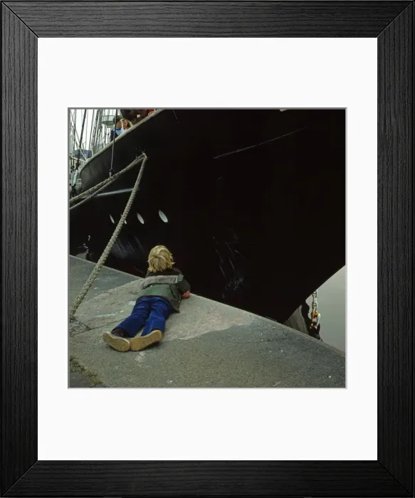 Framed Print : All I Ask is a Tall Ship. Hartlepool 1970s Framed Print : All I Ask is a Tall Ship. Hartlepool 1970s