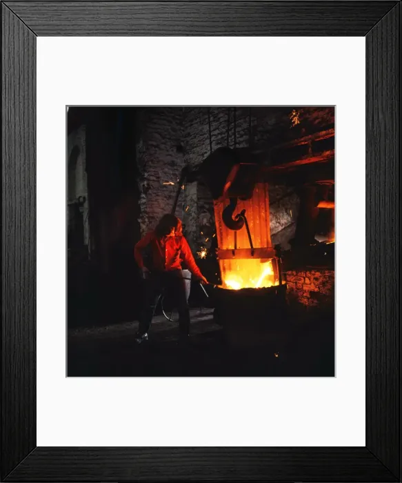 Framed Print : Browns Foundry 3. Stockton on Tees 1970s Framed Print : Browns Foundry 3. Stockton on Tees 1970s