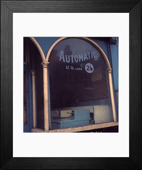 Framed Print : Its Automatic. Southbank, Middlesbrough 1970s Framed Print : Its Automatic. Southbank, Middlesbrough 1970s