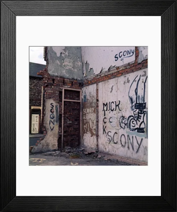 Framed Print : Mick Sconey. Middlesbrough 1970s Framed Print : Mick Sconey. Middlesbrough 1970s