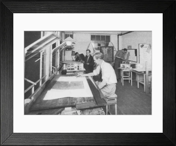Framed Print : The Art Department at the Gainsborough Studio Framed Print : The Art Department at the Gainsborough Studio
