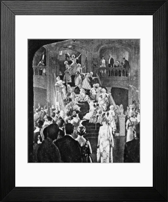Framed Print : The Pompadour scene from Paddy the Next Best Thing (1923) Framed Print : The Pompadour scene from Paddy the Next Best Thing (1923)