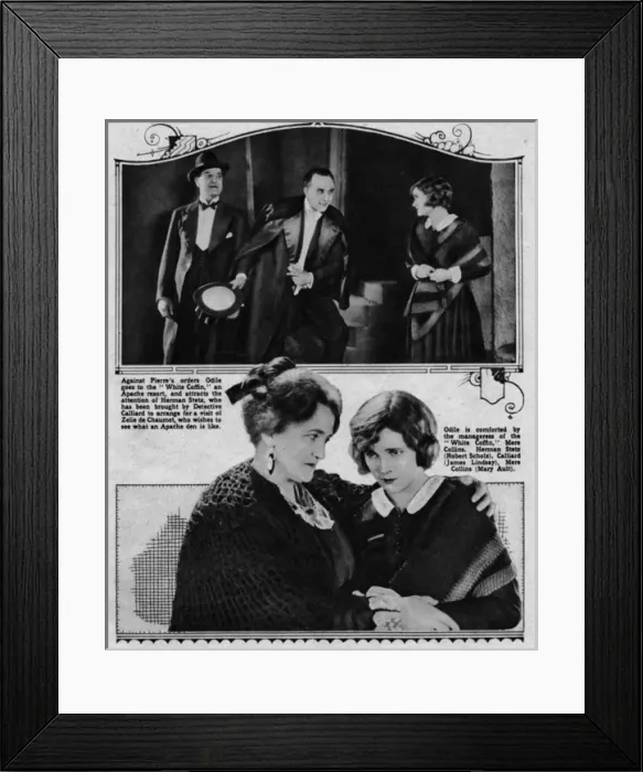 Framed Print : Scenes from The Rat (1925) Framed Print : Scenes from The Rat (1925)