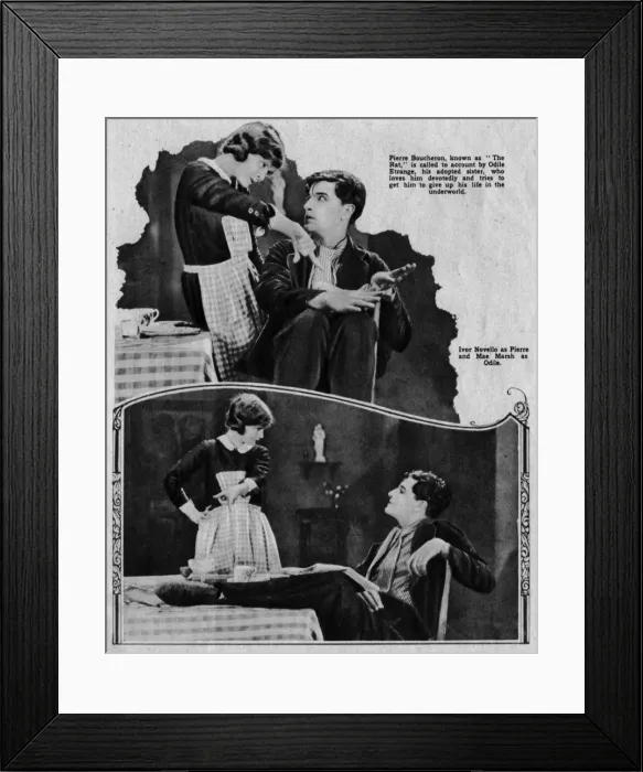 Framed Print : Scense from The Rat (1925) Framed Print : Scense from The Rat (1925)