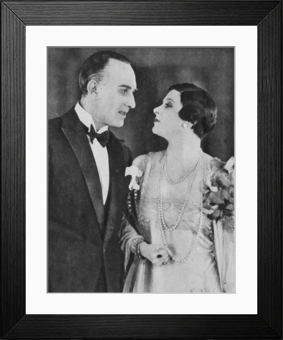 Framed Print : A scene from The Rat (1925) Framed Print : A scene from The Rat (1925)