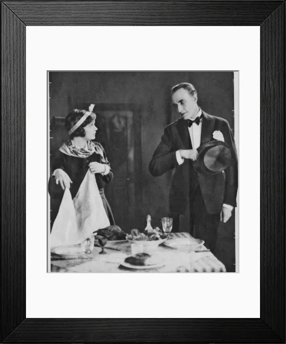 Framed Print : A scene from The Rat (1925) Framed Print : A scene from The Rat (1925)