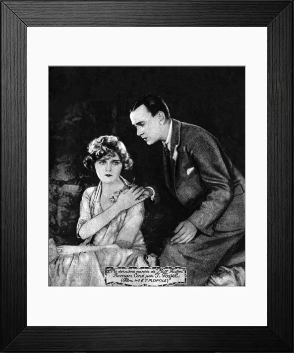Framed Print : Betty Balfour in The Sea Urchin (1926)
