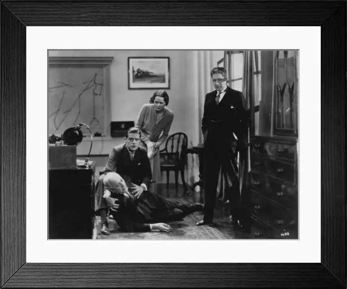 Framed Print : A scene from The Wrecker (1929) Framed Print : A scene from The Wrecker (1929)