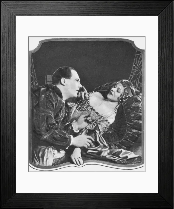 Framed Print : Isobel Jeans & Ian Hunter In Downhill (1927) Framed Print : Isobel Jeans & Ian Hunter In Downhill (1927)