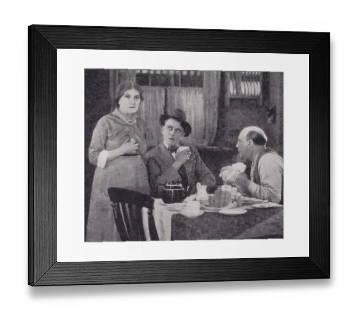 Framed Print : A scene from The Lodger (1926) Framed Print : A scene from The Lodger (1926)
