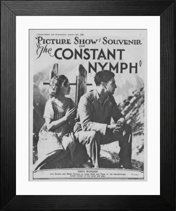 Framed Print : A scene from The Constant Nymph (1928) Framed Print : A scene from The Constant Nymph (1928)