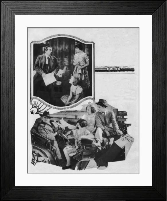 Framed Print : Scenes from The Constant Nymph (1928) Framed Print : Scenes from The Constant Nymph (1928)