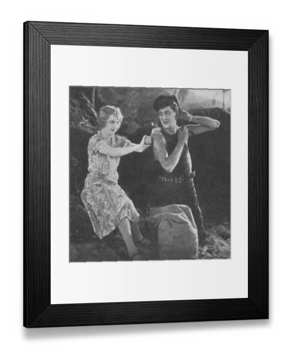 Framed Print : A scene from The Rolling Road (1927) Framed Print : A scene from The Rolling Road (1927)