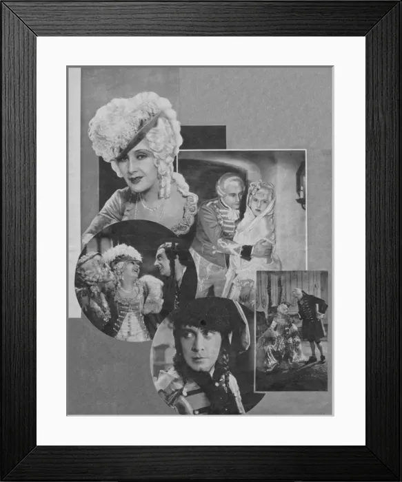 Framed Print : Scenes from The Second Kiss or The Ring of the Empress (1930 Framed Print : Scenes from The Second Kiss or The Ring of the Empress (1930