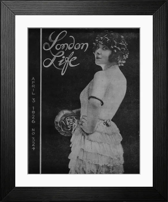 Framed Print : Spinelly, the Parisian artist (1926) Framed Print : Spinelly, the Parisian artist (1926)